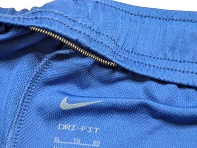 Boys XL Nike Dri-fit Athletic Shorts/Basketball Shorts Royal Blue EUC Item image 7