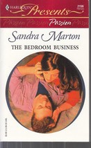 Marton, Sandra - Bedroom Business - Harlequin Presents - # 2159 - £2.34 GBP