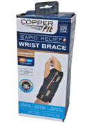 Copper Fit Wrist Brace Rapid Relief Plus w Reusable Hot/Cold (NEW,OPEN BOX) - £11.41 GBP
