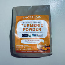 SPICE TRAIN Organic Turmeric Powder w/ Curcumin 397g/14oz, Organic / Glu... - $16.44