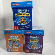 Lakeshore Splash Math Game Set  Subtraction Multiplication Division set ... - $39.58