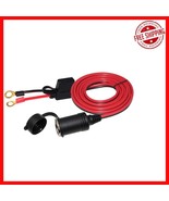 13FT 12V Cigarette Lighter Socket Extension Cord with Safety Fuse - Heav... - $501.20 MXN