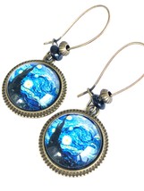 Vincent Van Gogh Starry Night casual Fashion Jewelry For women casual earrings - £10.39 GBP