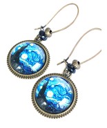 Vincent Van Gogh Starry Night casual Fashion Jewelry For women casual ea... - $247.08 MXN