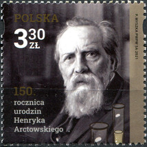 Poland 2021. Henryk Arctowski, Antarctic Explorer (MNH OG) Stamp - £1.59 GBP