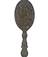 Beautiful French Brass Victorian Handheld Mirror Art Deco Scrolled Vanit... - £38.94 GBP