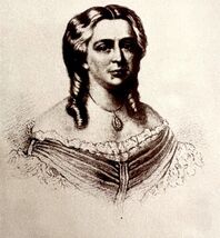 Mrs Fremont After Civil War Portrait 1928 Print General John Fremont DWV3B - $11.25