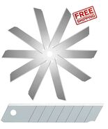 100 pcs - 18mm Large Box Cutter Utility Knife Replacment Blades Heavy Du... - €33,15 EUR