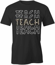 Teach T Shirt Tee Short-Sleeved Cotton Clothing Teacher School S1BCA909 - £18.62 GBP+