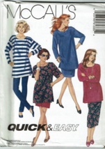 McCalls Sewing Pattern 6133 Tunic Skirt Pants Shorts Misses Size 18-20 - £7.76 GBP