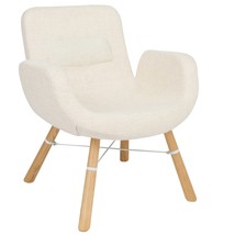 LeisureMod Milwood Ergonomic Accent Lounge Chair with Dowel Wood Legs  ... - $2,143.40 MXN+