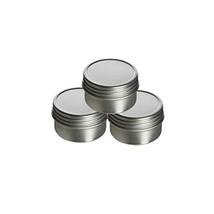 0.5 oz Tin Container - Screw Top Tin with Sealed Cover. Use for Storing ... - £5.46 GBP