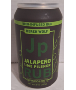 Spiceology Derek Wolf Jalapeno Lime Pilsner BBQ Rub 8 oz Beer Infused - £13.38 GBP