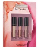 BareMinerals Metal-Eyes GEN NUDE METALLIC EYE TRIO, Limited Edition RARE - $80.18 CAD