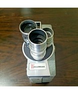 Vintage Wollensak Model 53 8mm Triple Lens Turret Movie Camera - £44.24 GBP