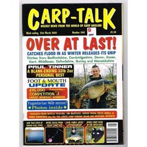 Carp-Talk Magazines No.348 March 31 2001 mbox3301/e  Over at last! - £3.85 GBP