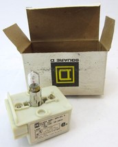 Square D 9001 KM1 Ser. H Fingersafe Light Module 110-120V - $16.59