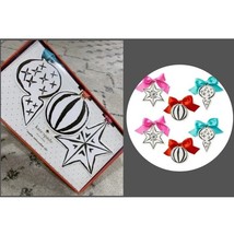 Kate Spade Ornament Set Brushstroke Paper Christmas Holiday Gift Toppers... - $23.52 CAD