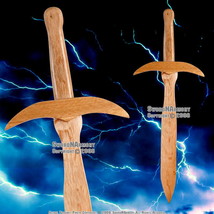23&quot; Long Wooden Sting Short Toy Sword Highly Detailed - £11.85 GBP