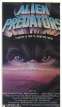 ALIEN PREDATORS (vhs) superior SP mode, deleted title, NASA needs cure for germ - £14.93 GBP