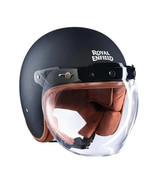 ROYAL ENFIELD BOBBER HELMET-MATT BLACK - $144.49