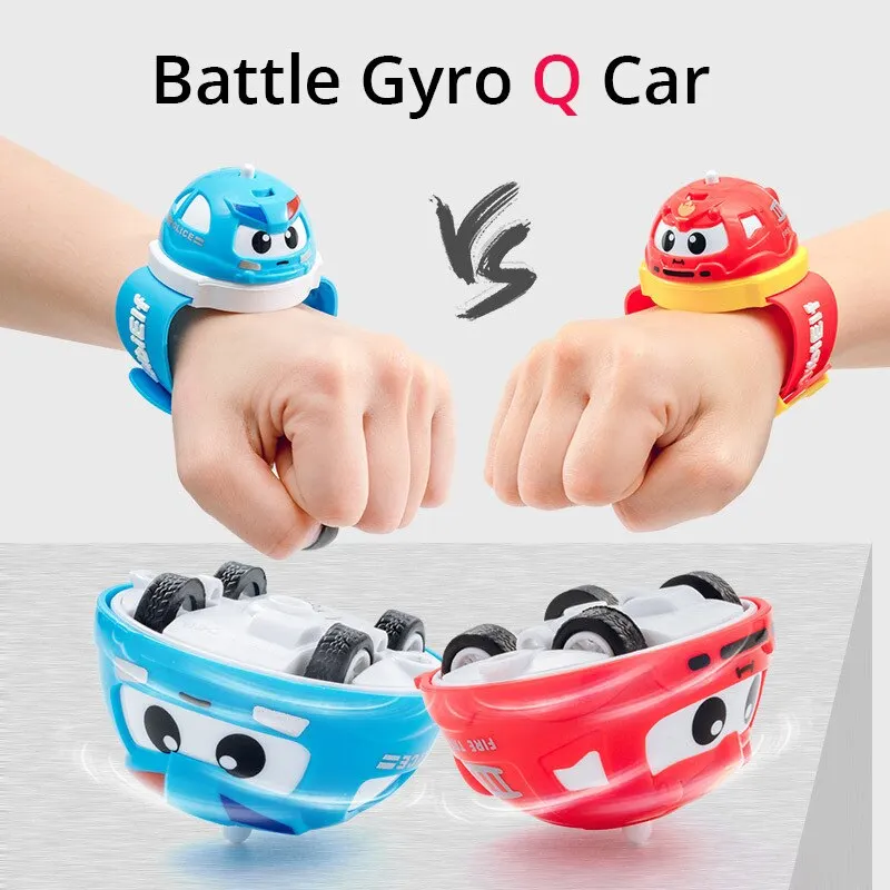 1Pcs Random Hand Worn Magic Battle Car Spinning Top Children&#39;s Watch Antistress - £9.73 GBP