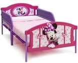 Disney Minnie Mouse Twin Bed, Delta Children Plastic 3D-Footboard. - $187.99