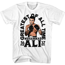 Muhammad Ali 56 Wins Men&#39;s T Shirt 37 KO&#39;s GOAT Greatest of all Time Boxing - £19.22 GBP+
