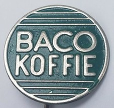 Vintage Advertising Mens Hat Stick Pin - Baco Koffie Coffee - $11.70