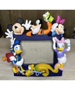 Vintage Disney Collectible Picture Frame Mickey Minnie Goofy Donald Duck... - £39.51 GBP