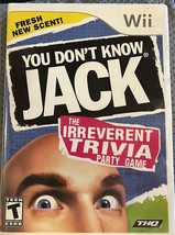 You Don&#39;t Know Jack - Nintendo Wii -Game Night Irreverent Trivia- Excellent Cond - £13.62 GBP