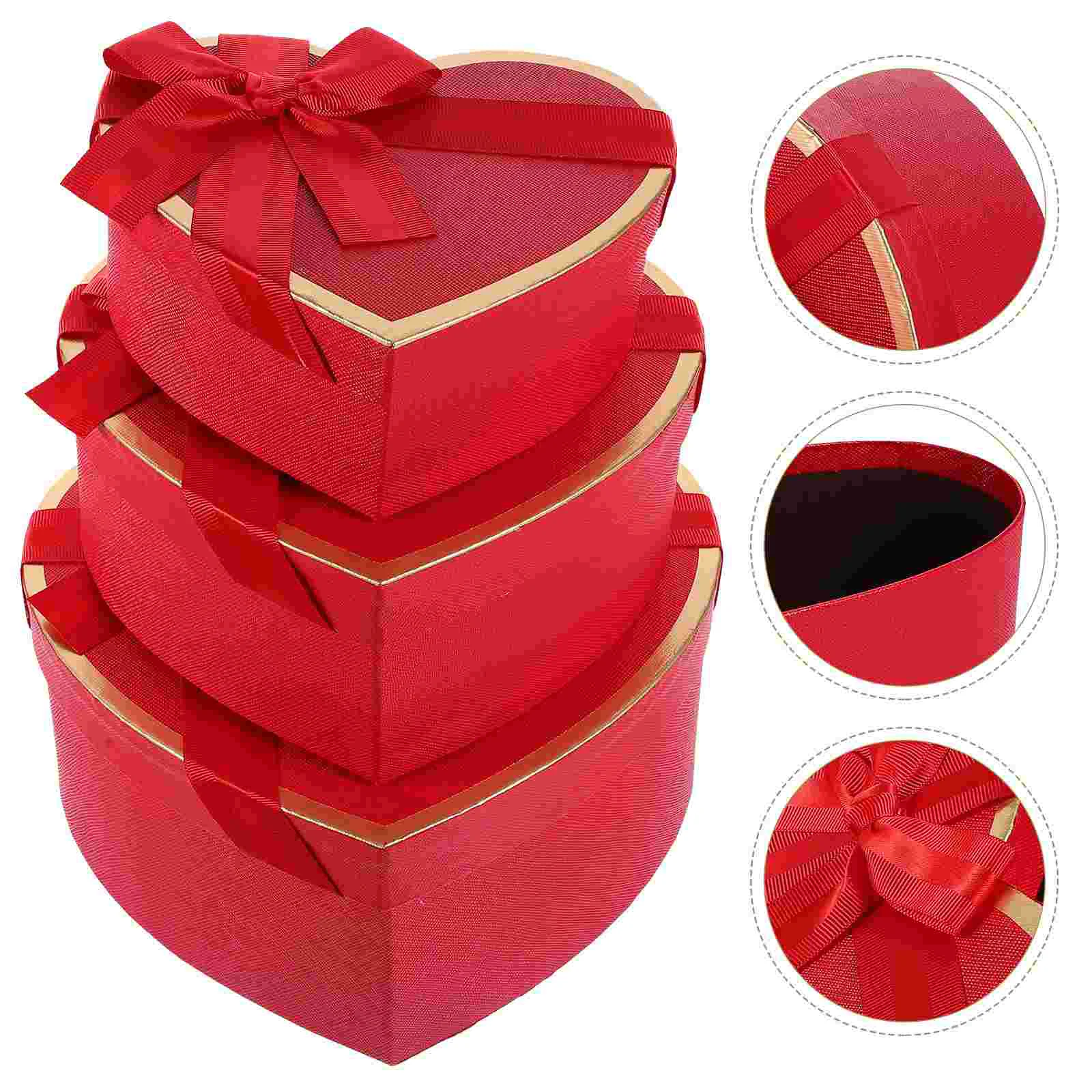 Heart Shaped Box For Luxuryes Birthday Gift Valentine&#39;s Day Gift Packing... - $24.25 CAD