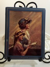 Bradford Exchange Norman Rockwell &quot;Faith&quot; Limited Edition #2488B Wall Pl... - £11.65 GBP