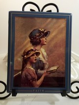 Bradford Exchange Norman Rockwell &quot;Faith&quot; Limited Edition #2488B Wall Pl... - £11.82 GBP