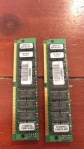 HP Printer / Samsung Compaq SIMM Memory Module LOT of 2 # KMM5368103AKG-7 139973 - £48.59 GBP