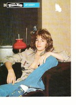 Leif Garrett magazine pinup clipping open shirt Teen Talk in a chair 1970&#39;s - £3.93 GBP