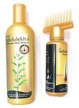 Indulekha Bringha Hair Oil and Hair Fall Shampoo (100, 200 ml) - £31.96 GBP