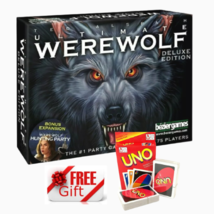 Ultimate Werewolf Deluxe Edition Boardgame 75 Players Party Game (Free U... - £46.70 GBP