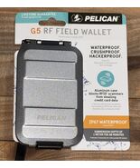 Pelican G5 Personal Utility RF Field Aluminum Wallet Silver Brand New - $49.49