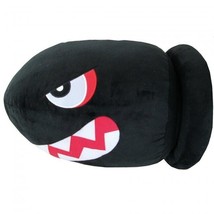 Super Mario Bros. 15&quot; Banzai Bill Pillow Official Sen-Ei Little Buddy  1352 - £38.39 GBP