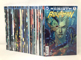 Lot of 33 Aquaman DC Comic Books Rebirth 1-30 Incomplete - $40.50