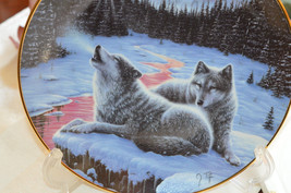 * 1994 Winter's Dawn The Call of The North by J. Tift Hamilton Collection Plate - $19.60