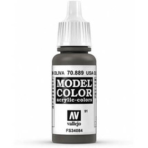 Vallejo Model Colour I 17mL - USA Olive Drab - £12.24 GBP