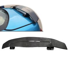 52&quot; Carbon Fiber Universal Car Rear Trunk Spoiler Wing Reflector Strong Adhesive - £65.95 GBP