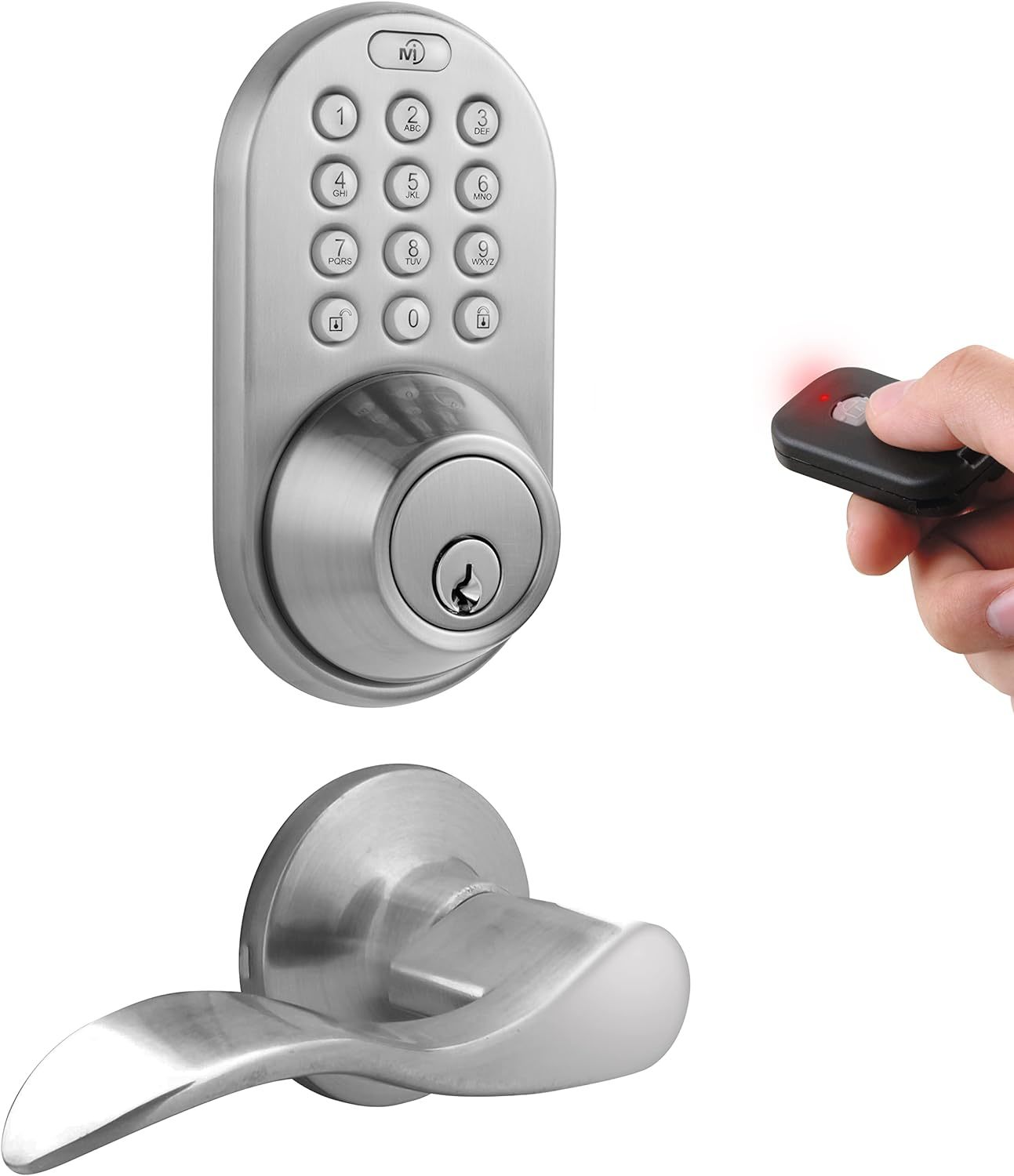 For Exterior Doors, Milocks Offers The Xfl-02Sn Digital Deadbolt Door Lo... - $97.99