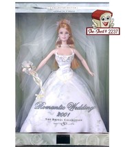 Romantic Wedding Barbie Bride Vintage 2001 Barbie 29438 by Mattel NIB - $59.95