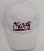 Wheeling island racetrack casino hat baseball cap white with embroidered... - $26.96 CAD