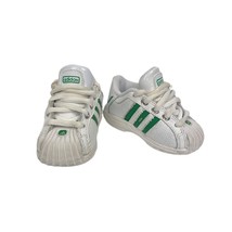 ADIDAS Originals Sneakers Toddler Green White US 43K UK 2K - £11.90 GBP