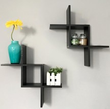 Floating Wall Mount Shelves For Bedrooms And Living Rooms That Are Simple To - £26.81 GBP