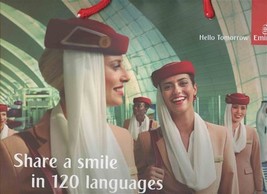 Emirates Airlines Hello Tomorrow Dallas / Fort Worth to Dubai Bag  - £14.24 GBP